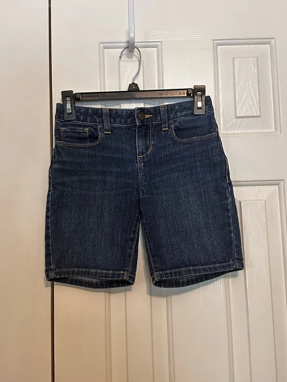 Old Navy Dark Blue Denim Jean Shorts - Girl